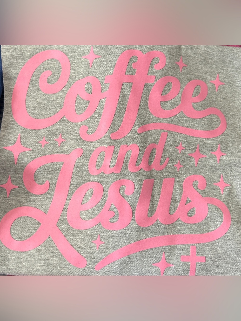 Gildan Soft Style “Coffee and Jesus “ Tee